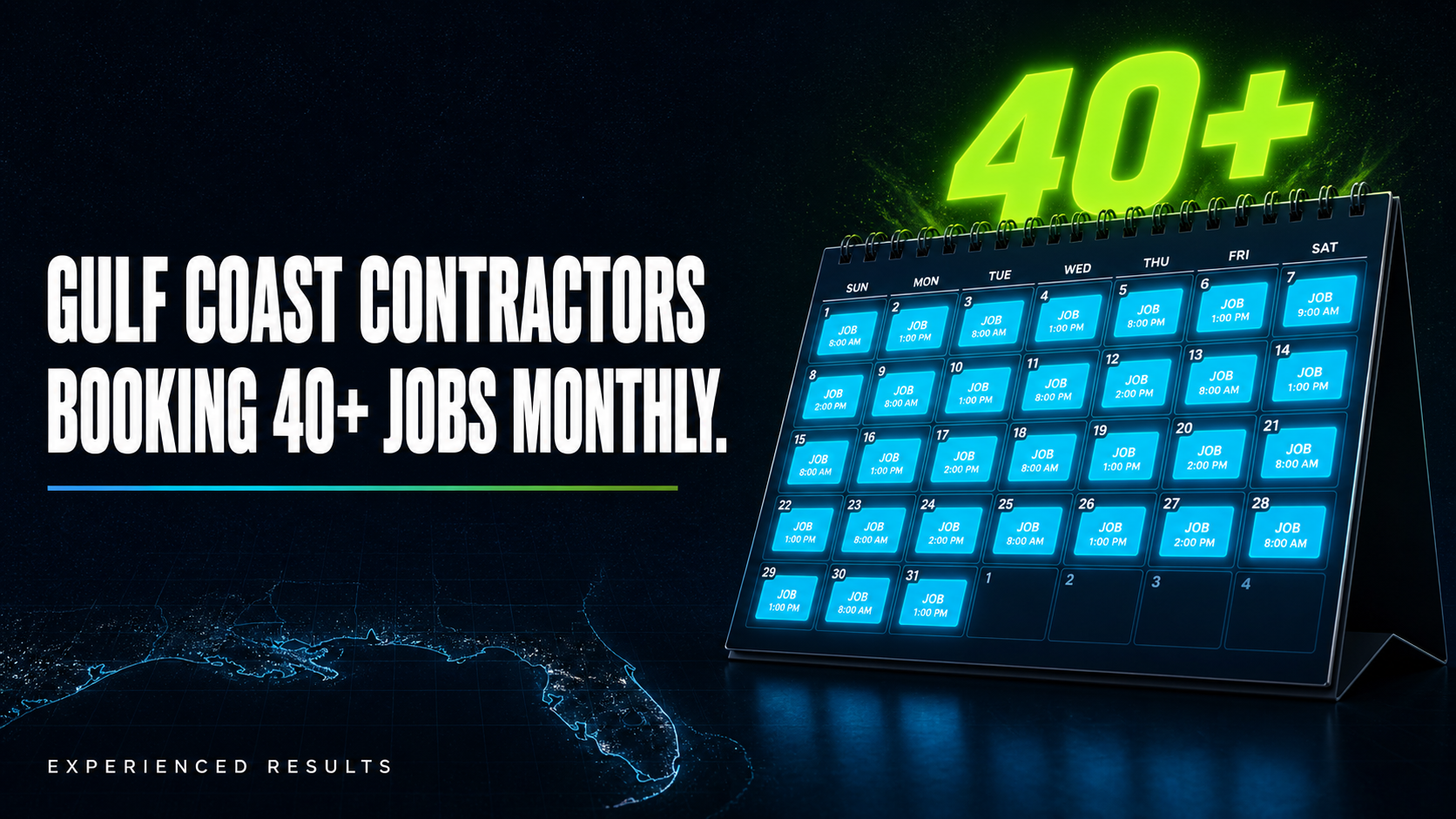 How Gulf Coast Contractors Are Booking 40+ Jobs Monthly