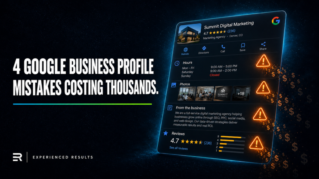 Google Business Profile Mistakes
