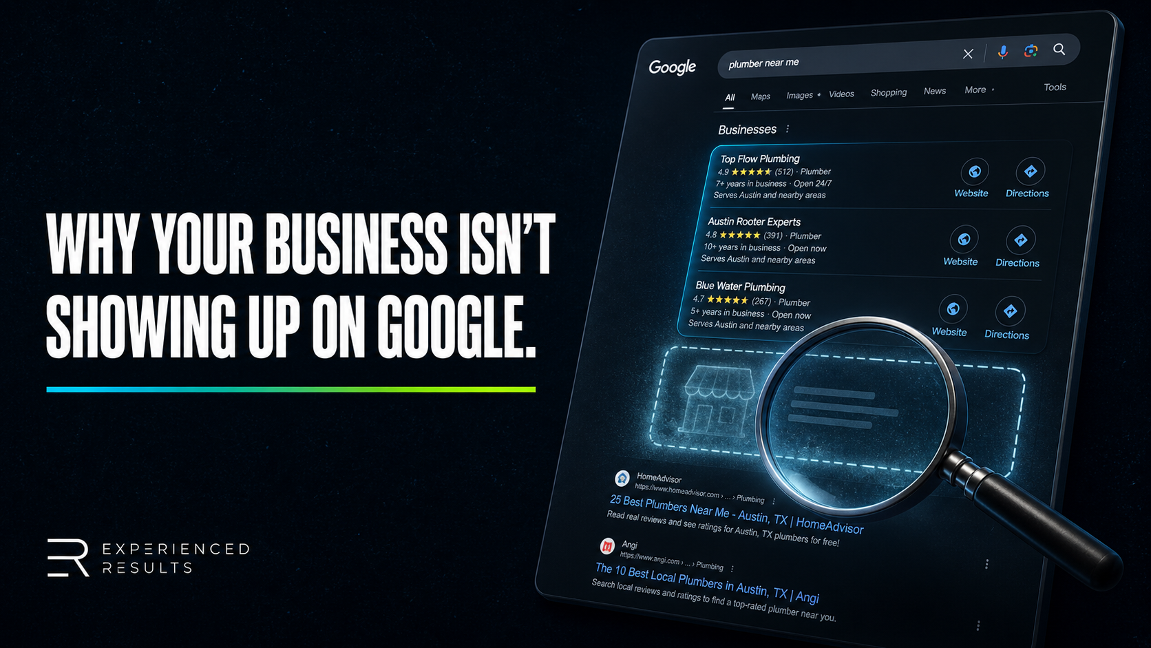 Your Business Is Not Showing Up on Google