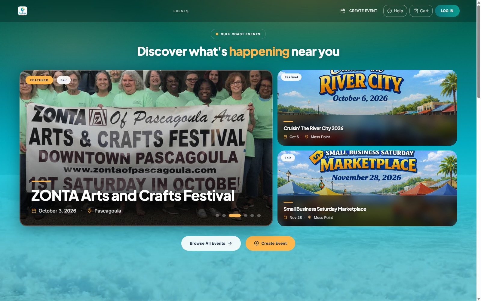 Go Coast Events